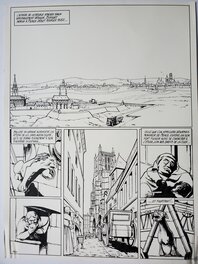 Jean-Christophe Vergne - BOSSUET, L'AIGLE DE MEAUX - Planche originale