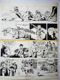 Gérald Forton - TIGER JOE - Planche originale