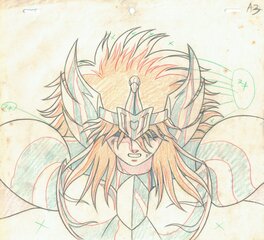 KURUMADA Masami - Kurumada Masami - CHEVALIERS DU ZODIAQUE (Saint Seiya) - Planche originale