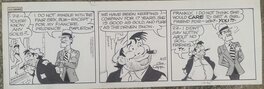 Al Capp - Li'l Abner - You know any Goils?  Fearless Fosdick - Planche originale