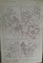 Don Heck - Heck Prelim. Wonderwoman 327 - Comic Strip