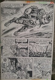 Yong Montaño - Classics Illustrated #30.    Sinbad - Planche originale