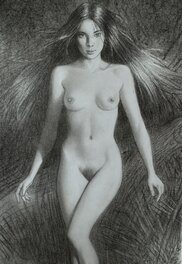 Andréi Arinouchkine - Naked par Arinouchkine - Planche originale