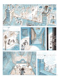 Planche originale - Arnaud Poitevin - Les Pestaculaires tome 1 p. 22