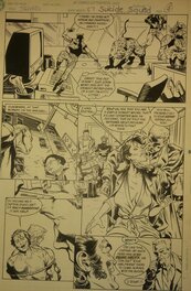 Geof Isherwood - Suicide Squad #57 Dragon's Blood Story - Planche originale