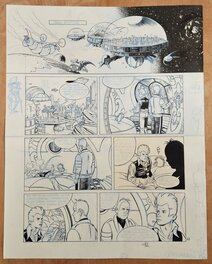 Spirou et Fantasio - Planche originale