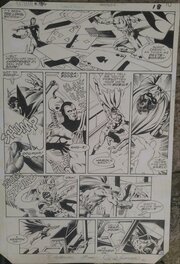 Rick Holberg - Batman #384 Verses Calender Man! - Comic Strip