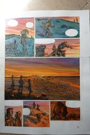 Tiburce Oger - La piste des ombres tome 2 , page 13 - Planche originale