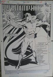 Raphael Kayayan - Captain Atom #50 splash - Planche originale