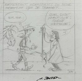 Michel Janvier - Lucky Luke - Comic Strip