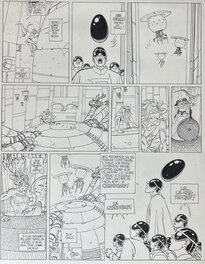 Moebius - L’incal Lumière- Moebius page 56 - Planche originale