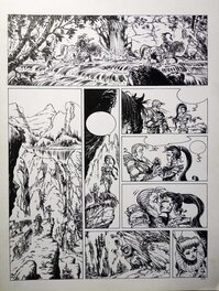 Tiburce Oger - Gorn tome 2 planche 18 - Planche originale