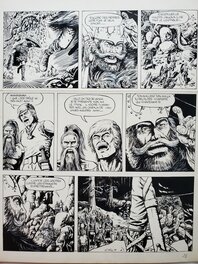 Coria - LES VIKINGS - Planche originale