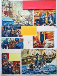 Cecil Langley Doughty - MYSTERY OF THE MARY CELESTE - Planche originale