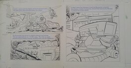 Steve Ditko - Gobots - Steve Ditko / Robin Snyder - Original art