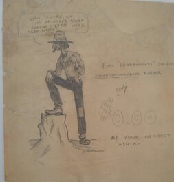 Bill Everett - Everett - Original Illustration