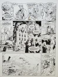 Antonio Parras - LE MERIDIEN DES BRUMES - Planche originale