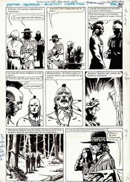 Jorge Zaffino - Mackenzie -Hacia fort chypewyan p9 - Planche originale