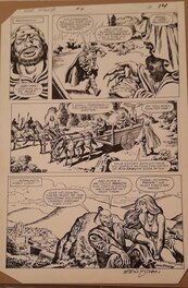 Ernie Chan - Red Sonja - Planche originale