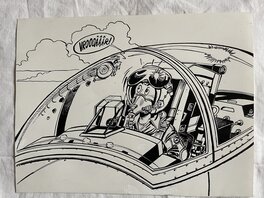 Jacques Maezelle - Dessin humoristique aeronautic 3 - Comic Strip