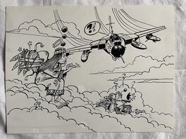 Dessin humoristique aeronautic 4