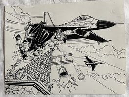 Jacques Maezelle - Dessin humoristique # aeronautics 1 - Comic Strip