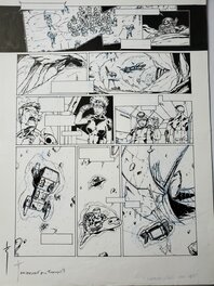 Comic Strip - KOOKABURRA UNIVERSE T9 LE LAMENTIN NOIR planche originale n°13