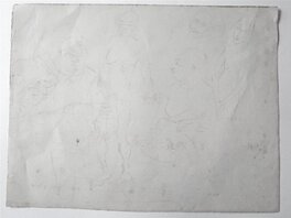 Croquis au dos 1 Croquis au dos 1