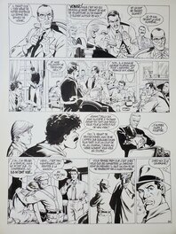 Jean-Yves Mitton - DE SILENCE ET DE SANG   T6 OMERTA - Planche originale