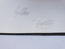 Signature : Gillou et Gotlib