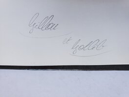 Signature : Gillou et Gotlib Signature : Gillou et Gotlib