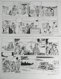 Planche originale - Sammy - Tome 10 - Nuit blanche pour les gorilles - planche essai