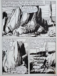 José Grau - L'ÎLE DE LA LIBERTE - Planche originale