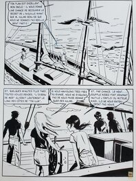 José Grau - L'ÎLE DE LA LIBERTE - Planche originale