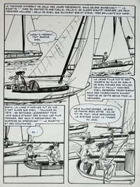 collectif de dessinateurs - LE DERNIER MESSAGE - Planche originale