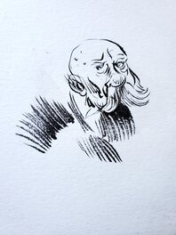 Petite étude au dos de la planche Petite étude au dos de la planche
