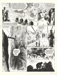 Grzegorz Rosinski - Rosinski : Thorgal tome 6 planche 15 - Planche originale