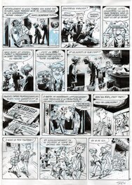 Fabrice Tarrin - Spirou chez les Soviets - "Easter Egg" Gaston Lagaffe - Comic Strip