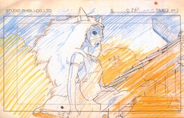 Hayao Miyazaki - Princess mononoke - Original art