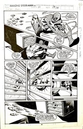 Gil Kane - Gil Kane Amazing Spiderman annual #24 p19 - Planche originale