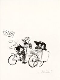 Pandolfo & Risbjerg - PANDOLFO & RISBJERG - COPENHAGUE - ILLUSTRATION ORIGINALE INÉDITE 11 - Illustration originale