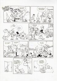 Zep - ZEP - TITEUF, TOME 6 - PLANCHE ORIGINALE "PROTEST LIVRET" - Comic Strip