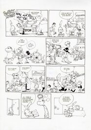 Zep - ZEP - TITEUF, TOME 6 - PLANCHE ORIGINALE "PROTEST LIVRET" - Planche originale