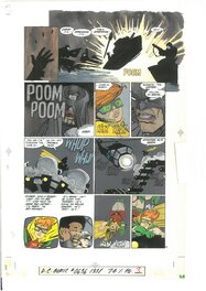 Lynn Varley - Lynn Varley Hand Colored Dark Knight Returns page - Original art