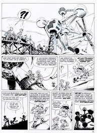 Fabrice Tarrin - Spirou chez les Soviets - Planche originale