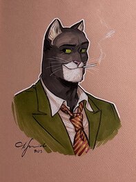 Portrait de Blacksad