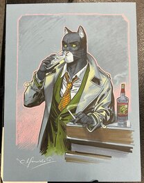 Juanjo Guarnido - Blacksad - Illustration originale