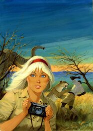 Jean Sidobre - Alice en Safari - Original Cover
