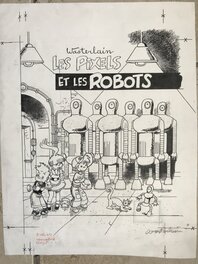 Marc Wasterlain - Wasterlain - Les Pixels - Original Cover