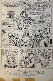 Bob Oksner - Adventures of Jerry Lewis 108 Page 1 - Planche originale